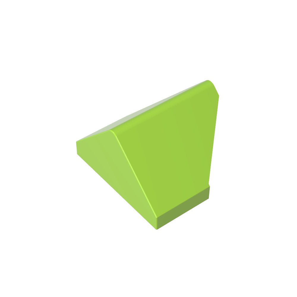 Schräg 45° 2 x 1 Doppelt / Invertiert mit Unterrohr - MyGobricks