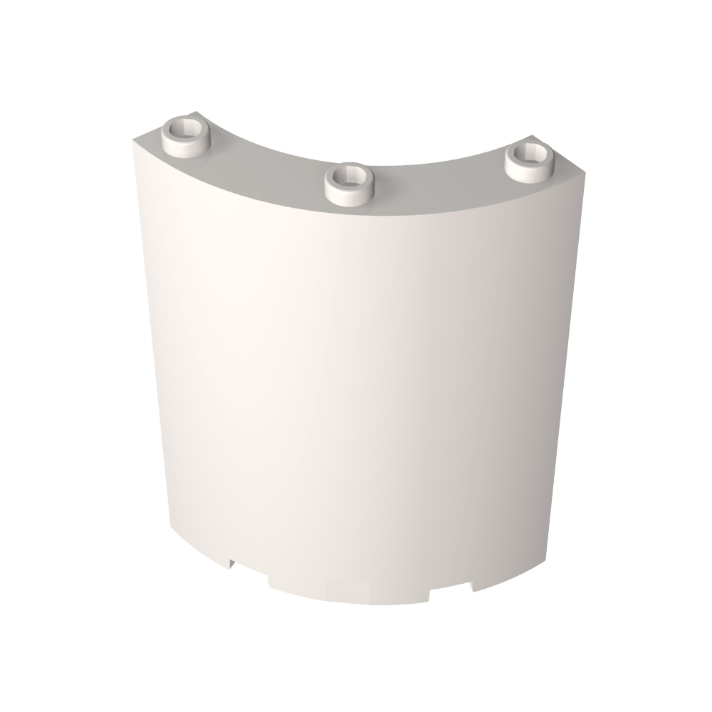 Panel 4 x 4 x 6 Viertelzylinder-MyGobricks