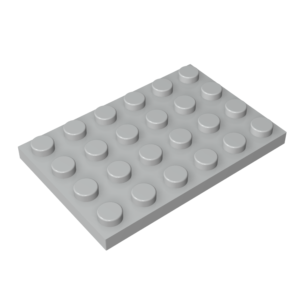 Platte 4 x 6-MyGobricks