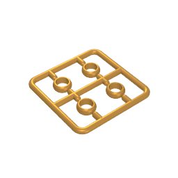 Gobricks Figurenring 1 x 1