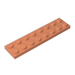 Platte 2 x 8-MyGobricks