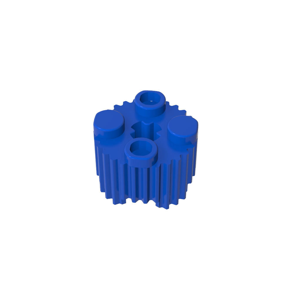 Rundstein 2 x 2 [Grill]-MyGobricks