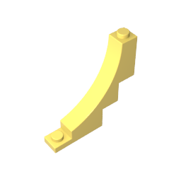 Ziegelbogen 1 x 5 x 4 invertiert - MyGobricks