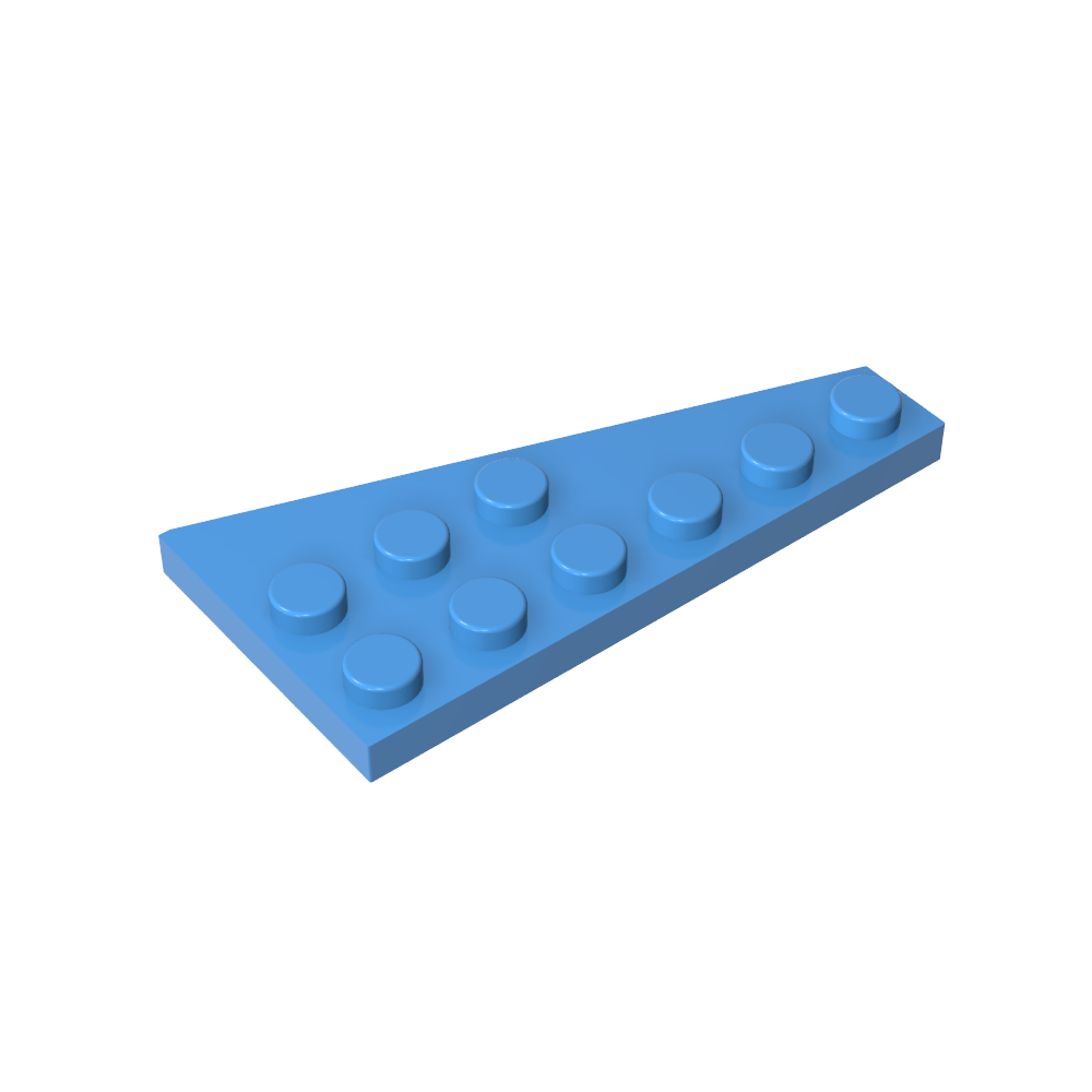 Keilplatte 6 x 3 Links-MyGobricks