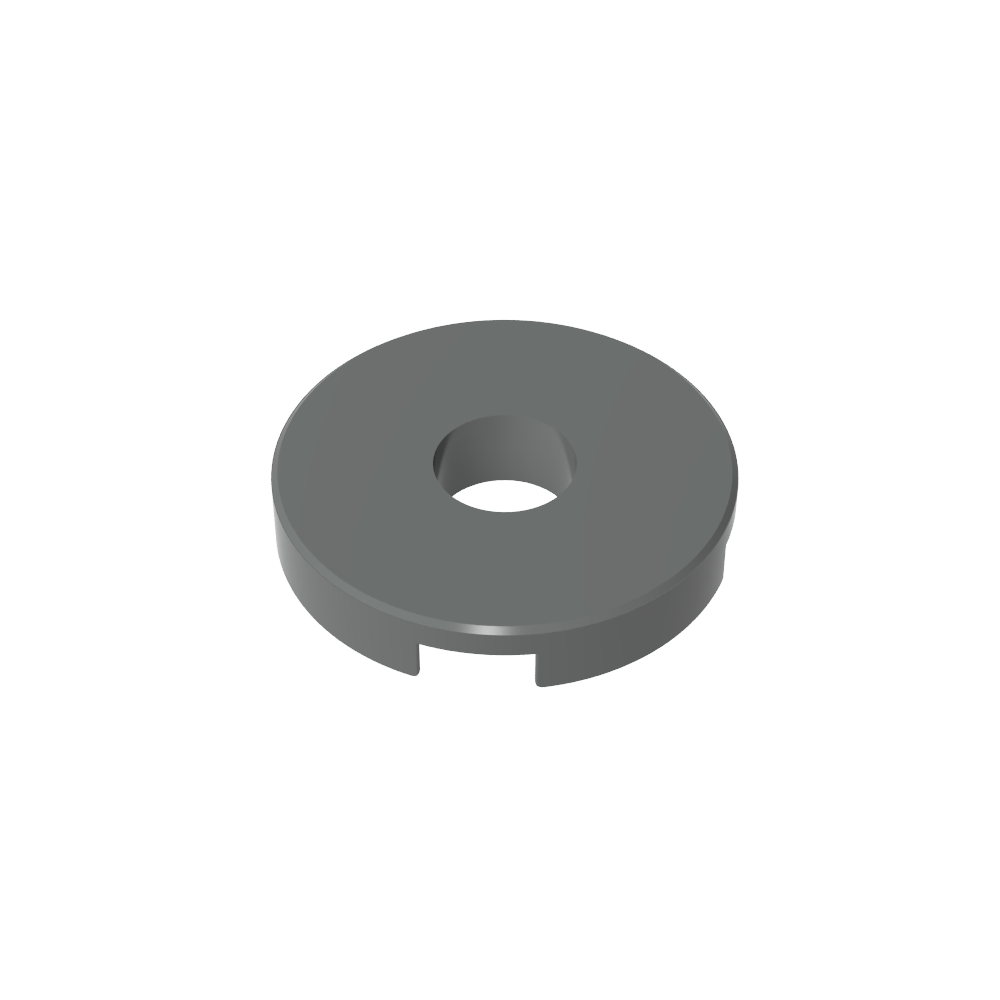 Fliese rund 2 x 2 mit Loch - MyGobricks
