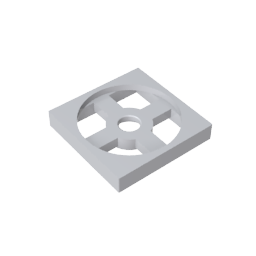 Drehteller 2 x 2 Platte, Sockel-MyGobricks