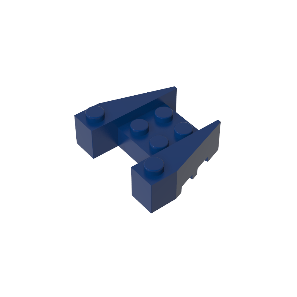 Keil 3 x 4 [Stud Kerben]-MyGobricks