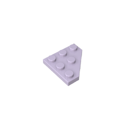 Keilplatte 3 x 3 Ecke abgeschnitten-MyGobricks