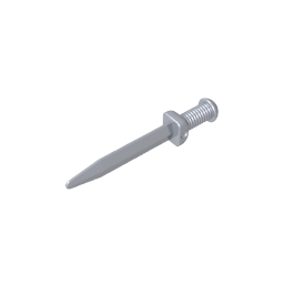 Figur, Waffe, Schwert, Römischer Gladius mit dünner Parierstange