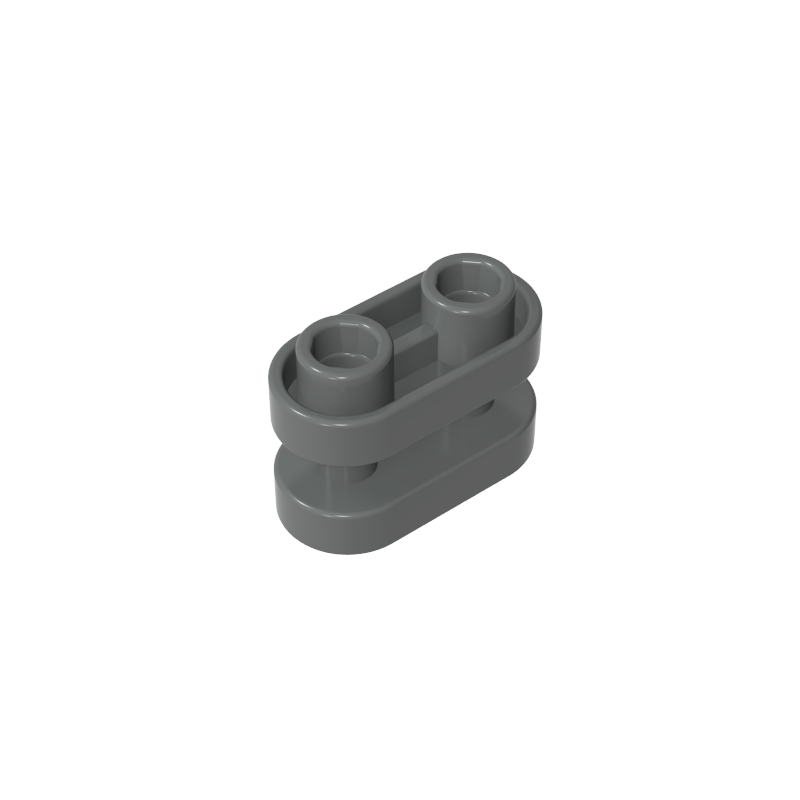 Stein Spezial 1 x 2 abgerundet mit Mittelstegen