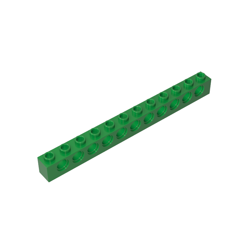 1x12 (mit 11 Löchern) dicker Ziegelstein