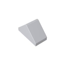 Neigung 45° 2 x 1 Doppelt mit ovalem Bodenstift
