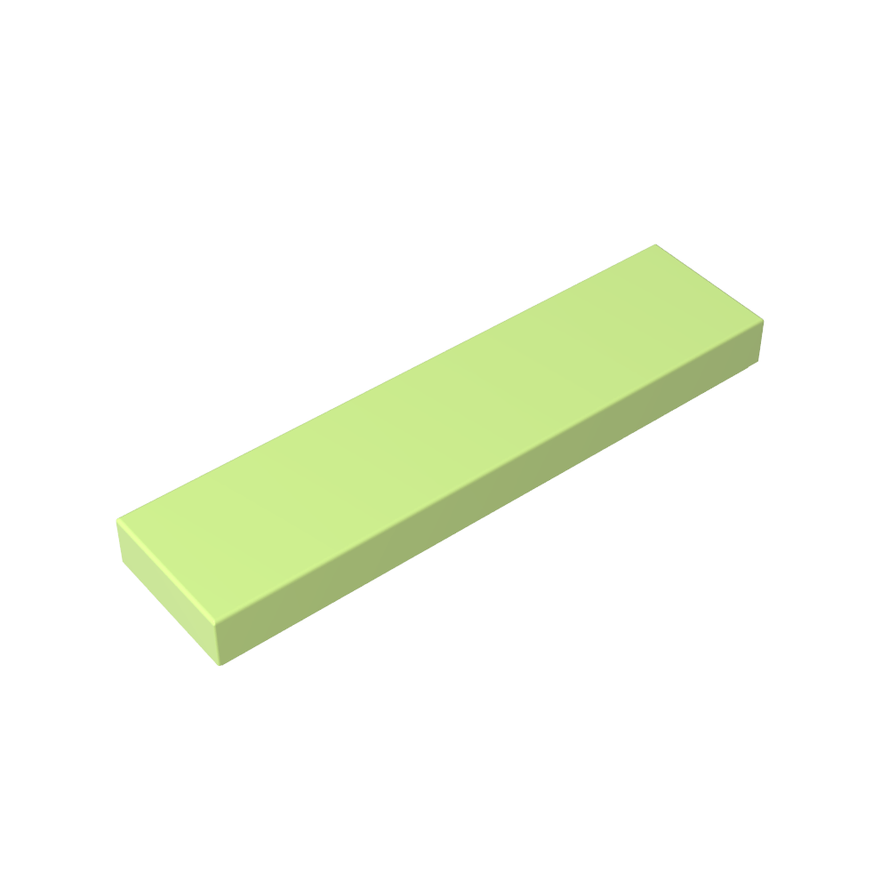 Fliese 1 x 4 mit Nut - MyGobricks