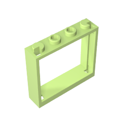 Fenster 1 x 4 x 3 ohne Fensterladenlaschen