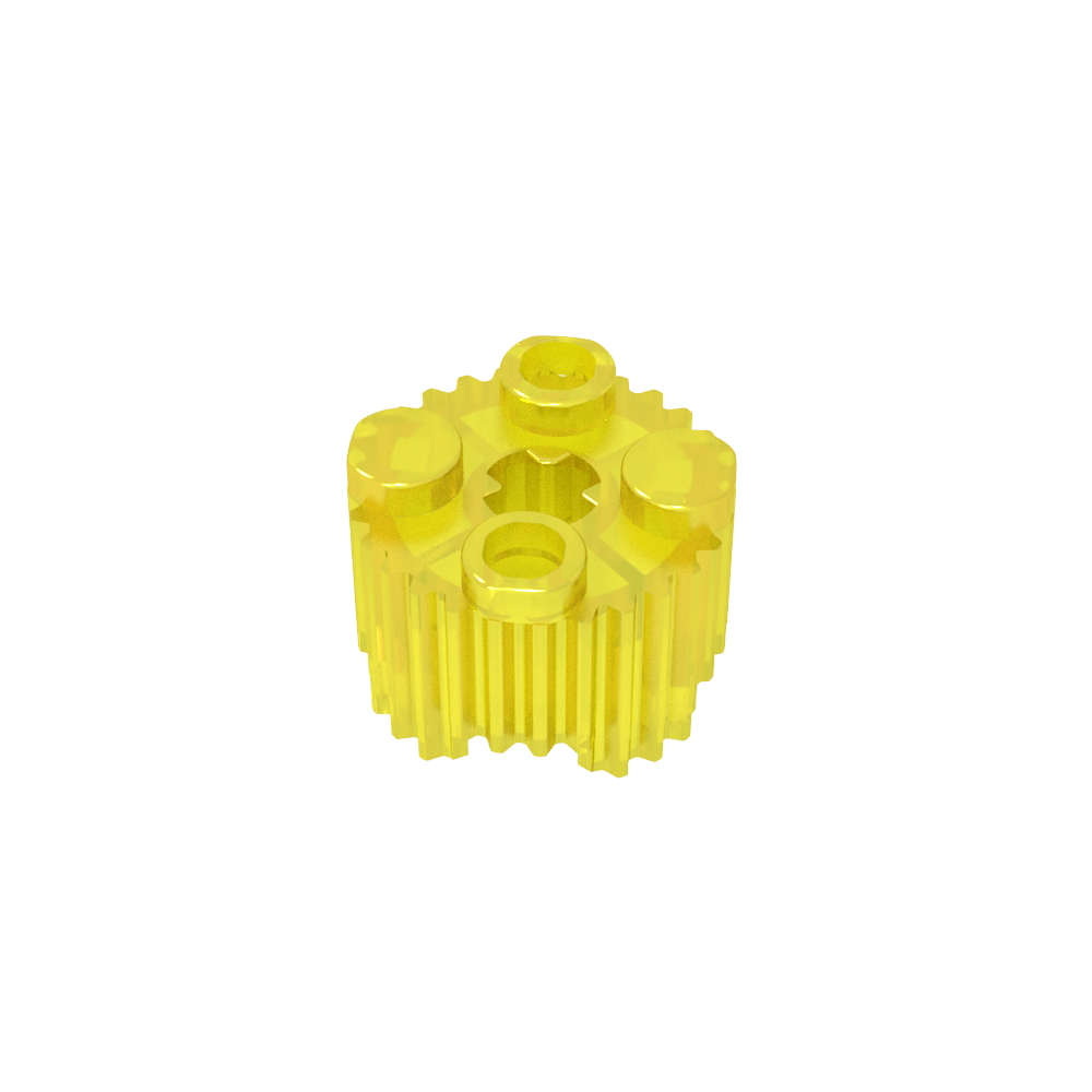 Rundstein 2 x 2 [Grill]-MyGobricks