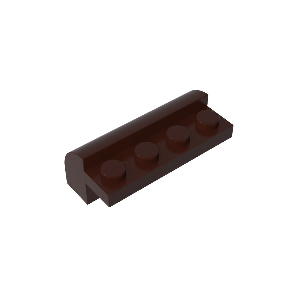 Gebogener Ziegelstein 2 x 4 x 1 1/3 mit gebogener Oberseite - MyGobricks
