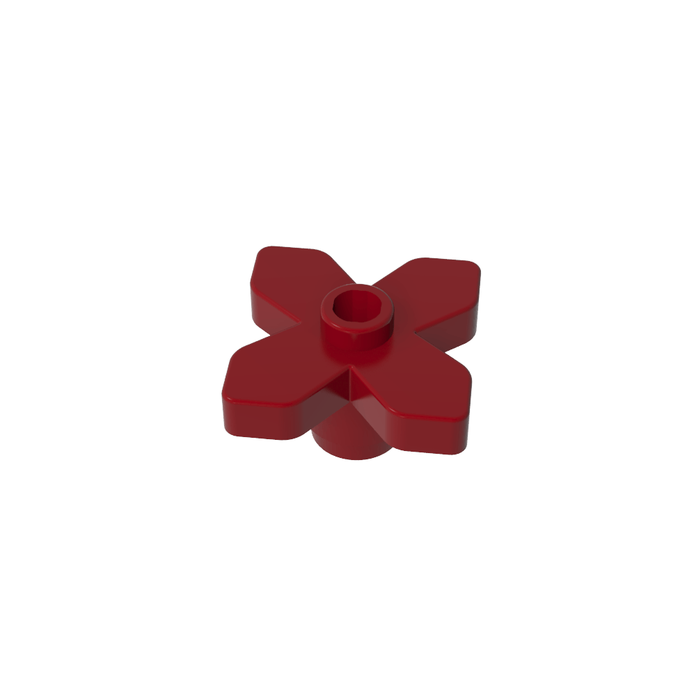 Pflanze, Blume 2 x 2 Blätter - Angular-MyGobricks