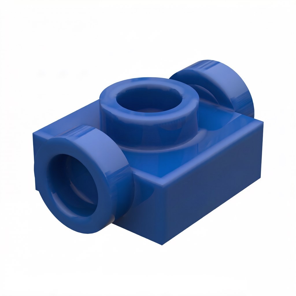 KF-0176 Kompatible Bausteine mit kleinen Partikeln: 1x1-Platte mit Noppen auf beiden Seiten (nicht von GoBricks) – ca. 492 Teile