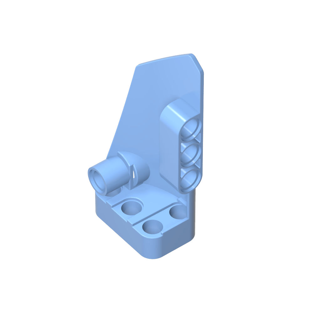 Technic Panel Verkleidung Nr. 4 klein glatt lang, seitlich B-MyGobricks