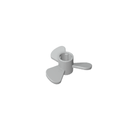 Propeller 3 Blatt 3 Durchmesser mit Achsenkreuz