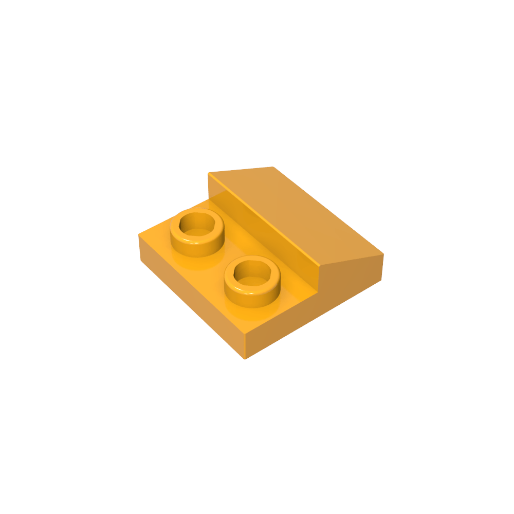 Schrägstein 45 2 x 1 mit 2/3 Ausschnitt - MyGobricks