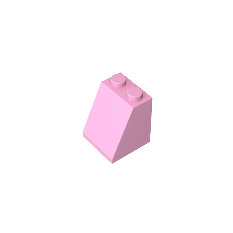 2x2x2 65° abgeschrägte Ziegel