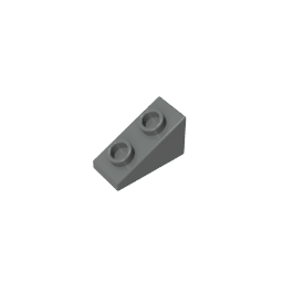 1x2x1 abgeschrägter Stein