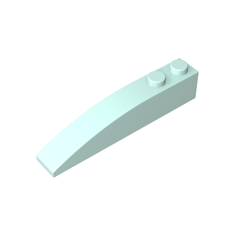 1x6 gebogene Hangfliese
