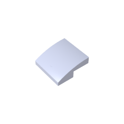 Neigung gebogen 2 x 2 x 2/3