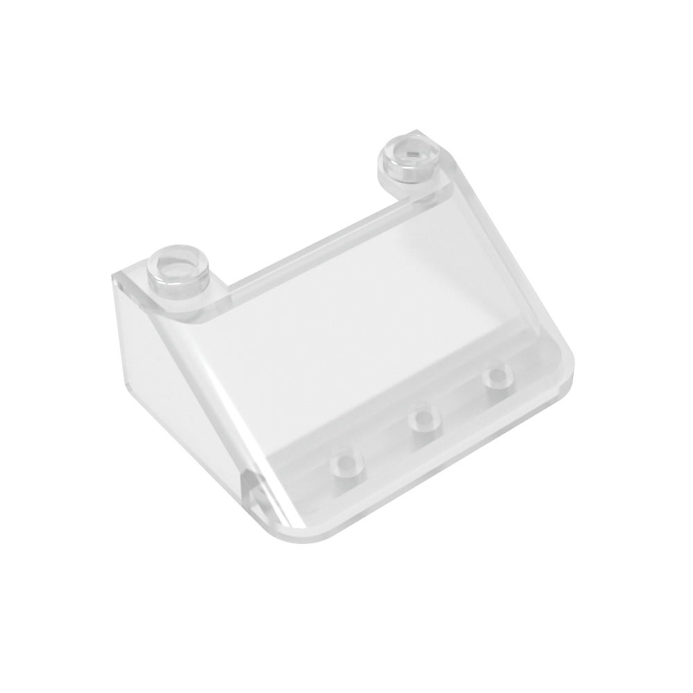 Windschutzscheibe 3 x 4 x 1 1/3 Große Glasfläche - MyGobricks