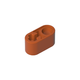 Technic Balken 1 x 2 Dick mit Stiftloch und Achsloch