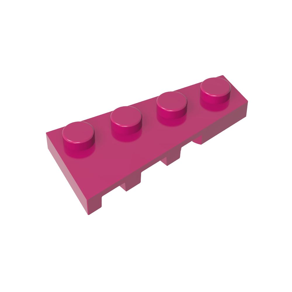 Keilplatte 4 x 2 Rechts-MyGobricks