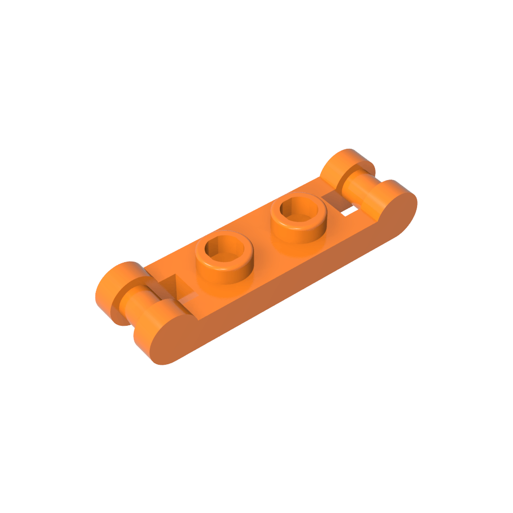 Platte Spezial 1 x 2 mit Griffen an den Enden-MyGobricks