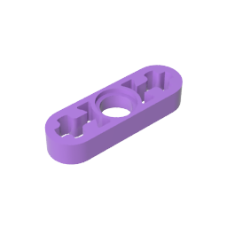 1x3 Arm mit Kolbenbohrung (dünn)