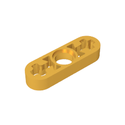 1x3 Arm mit Kolbenbohrung (dünn)