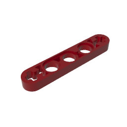 1x5 Arm mit Achsbolzenloch (dünn)