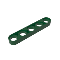 1x5 Arm mit Loch (dünn)