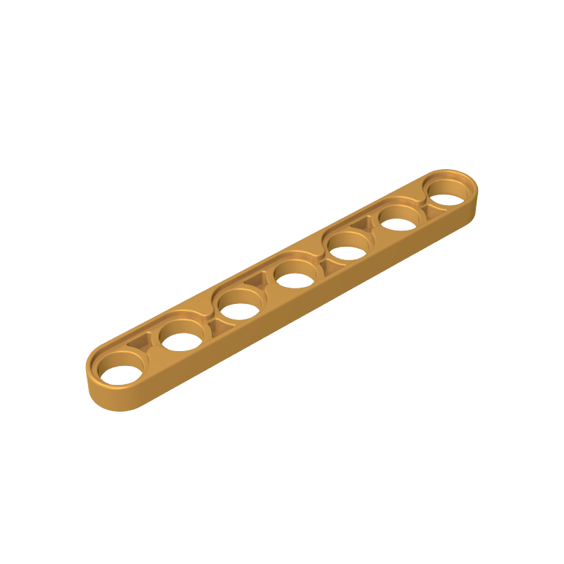 1x7 Perforierter Arm (dünn)