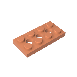 Technic Platte 2 x 4 [3 Löcher]-MyGobricks
