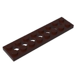 Technic Platte 2 x 8 [7 Löcher]