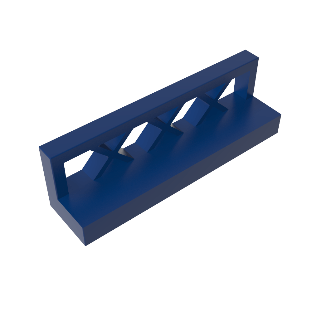 Zaun 1 x 4 x 1-MyGobricks