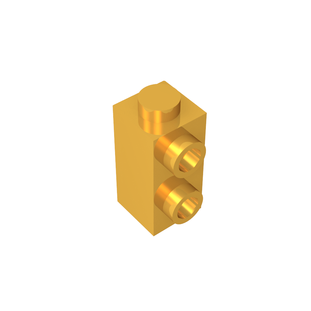 Stein Spezial 1 x 1 x 1 2/3 mit Noppen auf 1 Seite-MyGobricks