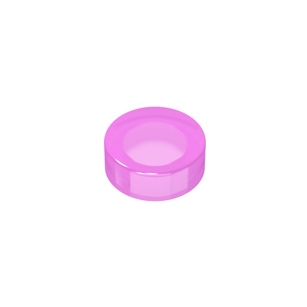 Fliese rund 1 x 1 - MyGobricks