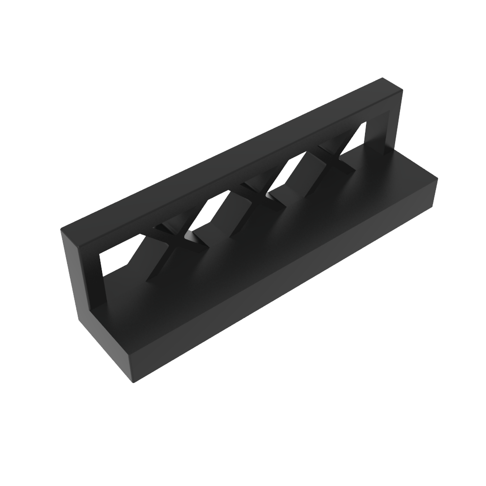 Zaun 1 x 4 x 1-MyGobricks