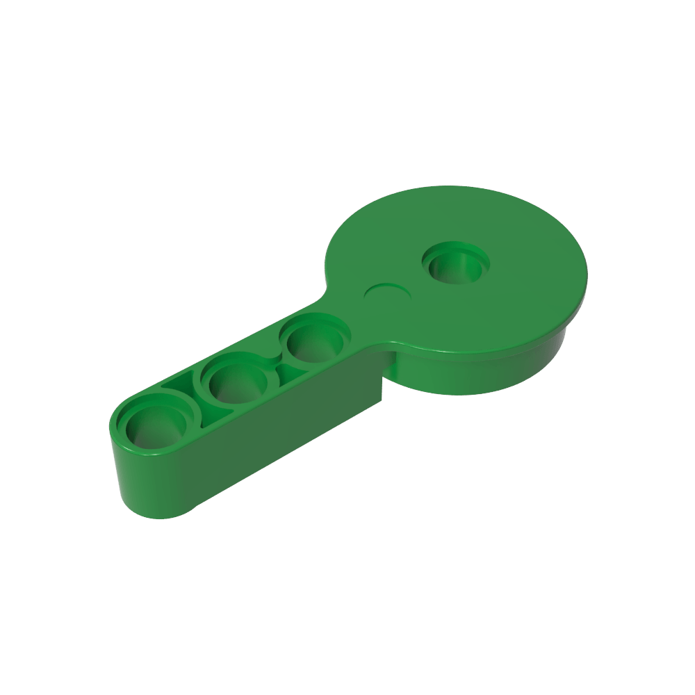 Technic Drehgelenkscheibe mit Stift und 3L-Balken dick - MyGobricks