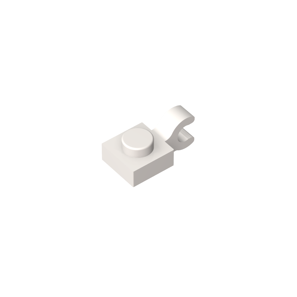 Platte Spezial 1 x 1 mit Clip Horizontal [Dicker U-Clip]-MyGobricks