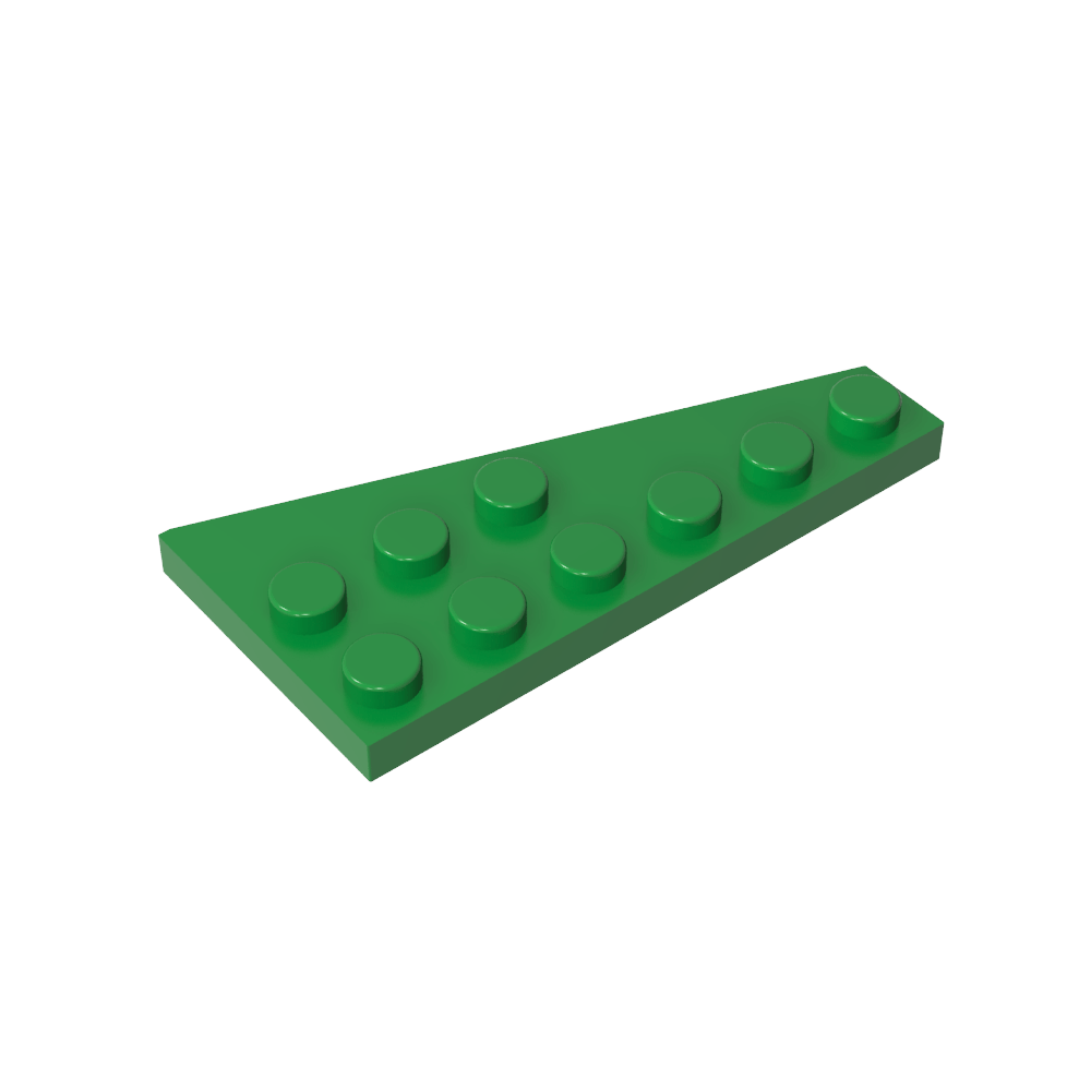 Keilplatte 6 x 3 Links-MyGobricks