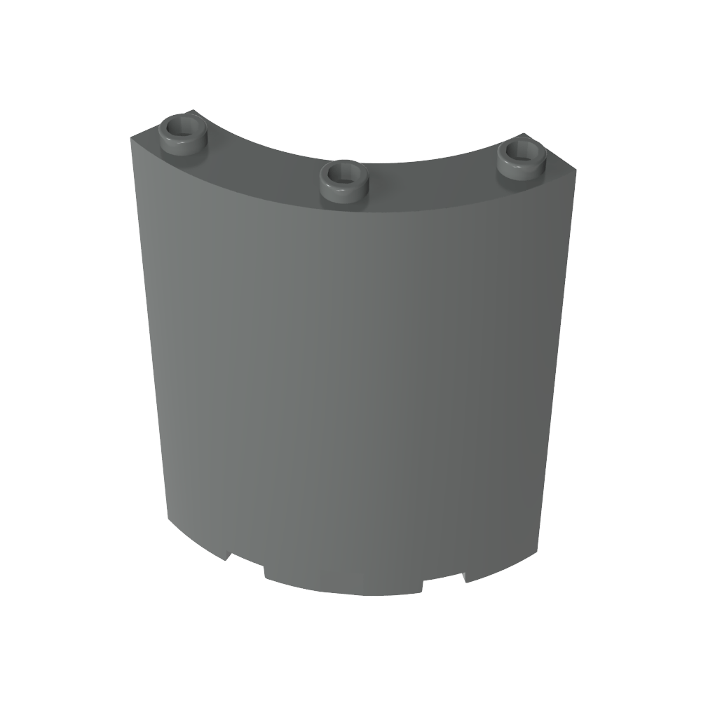 Panel 4 x 4 x 6 Viertelzylinder-MyGobricks