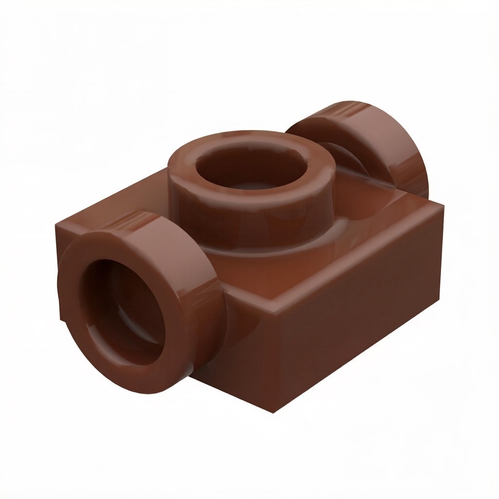 KF-0176 Kompatible Bausteine mit kleinen Partikeln: 1x1-Platte mit Noppen auf beiden Seiten (nicht von GoBricks) – ca. 492 Teile
