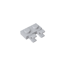 Platte Spezial 1 x 2 mit Clips Horizontal [Dicke U-Clips]-MyGobricks